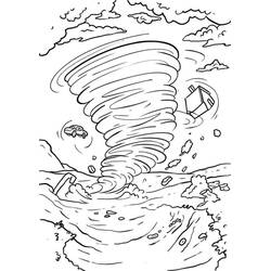 Dessin à colorier: Tornade (Super-héros et Super-vilains) #172962 - Coloriages à Imprimer Gratuits