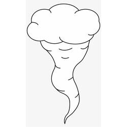 Dessin à colorier: Tornade (Super-héros et Super-vilains) #172965 - Coloriages à Imprimer Gratuits