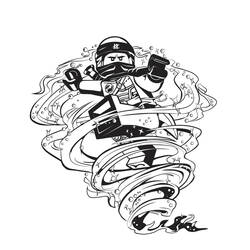 Dessin à colorier: Tornade (Super-héros et Super-vilains) #172972 - Coloriages à Imprimer Gratuits