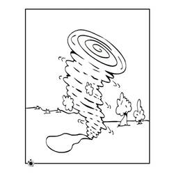 Dessin à colorier: Tornade (Super-héros et Super-vilains) #172976 - Coloriages à Imprimer Gratuits