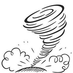 Dessin à colorier: Tornade (Super-héros et Super-vilains) #172978 - Coloriages à Imprimer Gratuits