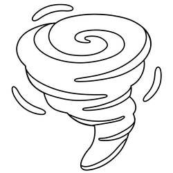 Dessin à colorier: Tornade (Super-héros et Super-vilains) #172980 - Coloriages à Imprimer Gratuits