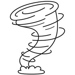 Dessin à colorier: Tornade (Super-héros et Super-vilains) #172981 - Coloriages à Imprimer Gratuits
