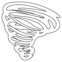 Dessin à colorier: Tornade (Super-héros et Super-vilains) #172984 - Coloriages à Imprimer Gratuits