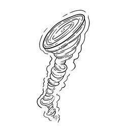 Dessin à colorier: Tornade (Super-héros et Super-vilains) #172987 - Coloriages à Imprimer Gratuits