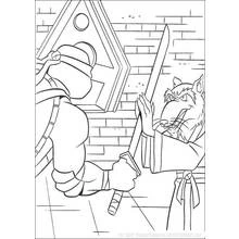 Coloriage Tortues Ninja (Super-héros et Super-vilains) #75500 à imprimer et colorier