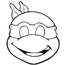 Dessin à colorier: Tortues Ninja (Super-héros et Super-vilains) #75501 - Coloriages à Imprimer Gratuits