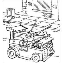 Coloriage Tortues Ninja (Super-héros et Super-vilains) #75641 à imprimer et colorier