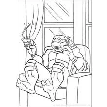 Coloriage Tortues Ninja (Super-héros et Super-vilains) #75655 à imprimer et colorier