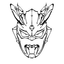 Dessin à colorier: Ultraman (Super-héros et Super-vilains) #205650 - Coloriages à Imprimer Gratuits