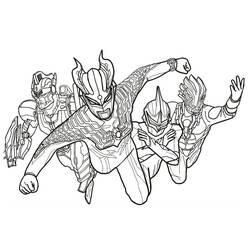 Dessin à colorier: Ultraman (Super-héros et Super-vilains) #205674 - Coloriages à Imprimer Gratuits