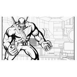 Dessin à colorier: Venom (Super-héros et Super-vilains) #176247 - Coloriages à Imprimer Gratuits