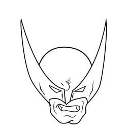 Dessin à colorier: Wolverine (Super-héros et Super-vilains) #185636 - Coloriages à Imprimer Gratuits