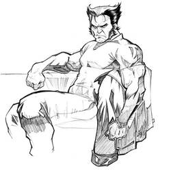 Dessin à colorier: Wolverine (Super-héros et Super-vilains) #74869 - Coloriages à Imprimer Gratuits