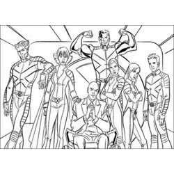 Dessin à colorier: Wolverine (Super-héros et Super-vilains) #74911 - Coloriages à Imprimer Gratuits