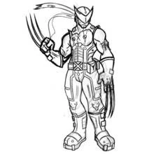 Dessin à colorier: Wolverine (Super-héros et Super-vilains) #74963 - Coloriages à Imprimer Gratuits