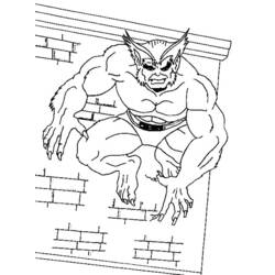 Dessin à colorier: Wolverine (Super-héros et Super-vilains) #74997 - Coloriages à Imprimer Gratuits