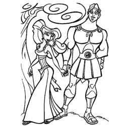Dessin à colorier: Xena (Super-héros et Super-vilains) #84628 - Coloriages à Imprimer Gratuits