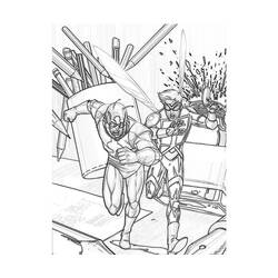 Dessin à colorier: Ant-Man (Super-héros) #77659 - Coloriages à imprimer