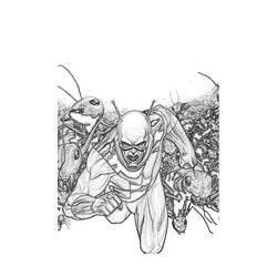 Dessin à colorier: Ant-Man (Super-héros) #77679 - Coloriages à imprimer