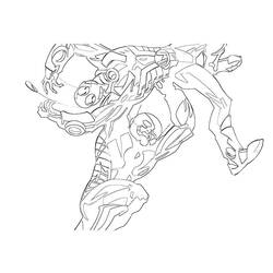 Dessin à colorier: Ant-Man (Super-héros) #77680 - Coloriages à imprimer