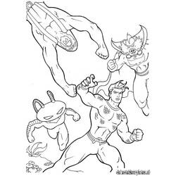 Dessin à colorier: Aquaman (Super-héros) #85105 - Coloriages à Imprimer