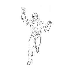 Dessin à colorier: Aquaman (Super-héros) #85111 - Coloriages à Imprimer Gratuits