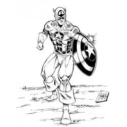 Dessin à colorier: Avengers (Super-héros) #74049 - Coloriages à Imprimer Gratuits