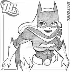 Dessin à colorier: Batgirl (Super-héros) #77729 - Coloriages à Imprimer