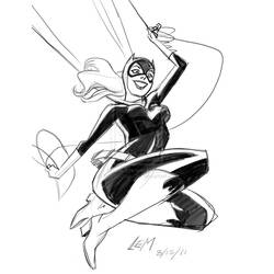 Dessin à colorier: Batgirl (Super-héros) #77850 - Coloriages à imprimer