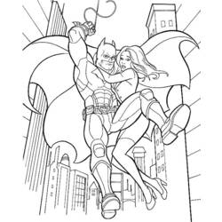 Dessin à colorier: Batman (Super-héros) #76881 - Coloriages à Imprimer Gratuits