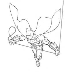 Dessin à colorier: Batman (Super-héros) #76899 - Coloriages à Imprimer Gratuits