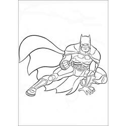 Dessin à colorier: Batman (Super-héros) #76910 - Coloriages à Imprimer Gratuits