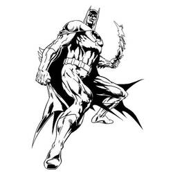 Dessin à colorier: Batman (Super-héros) #76917 - Coloriages à Imprimer Gratuits
