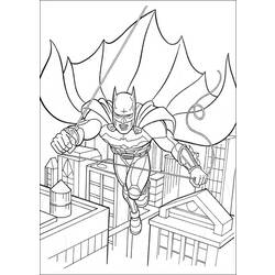 Dessin à colorier: Batman (Super-héros) #76934 - Coloriages à Imprimer Gratuits