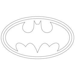 Dessin à colorier: Batman (Super-héros) #76958 - Coloriages à Imprimer Gratuits