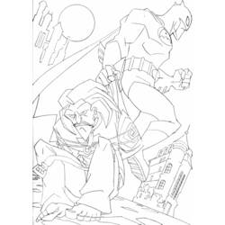 Dessin à colorier: Batman (Super-héros) #77108 - Coloriages à Imprimer Gratuits
