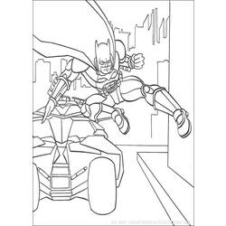 Dessin à colorier: Batman (Super-héros) #77116 - Coloriages à Imprimer Gratuits
