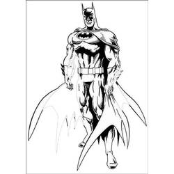 Dessin à colorier: Batman (Super-héros) #77128 - Coloriages à Imprimer Gratuits