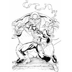 Dessin à colorier: Daredevil (Super-héros) #78235 - Coloriages à imprimer