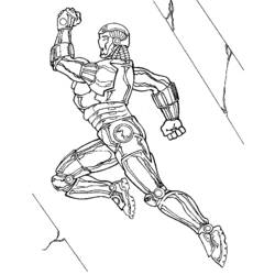 Dessin à colorier: Iron Man (Super-héros) #80583 - Coloriages à Imprimer Gratuits