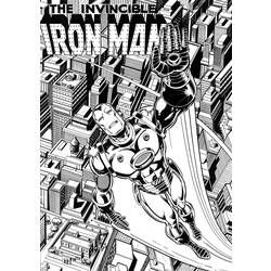 Dessin à colorier: Iron Man (Super-héros) #80611 - Coloriages à Imprimer Gratuits