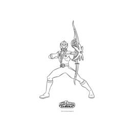 Dessin à colorier: Power Rangers (Super-héros) #49974 - Coloriages à Imprimer Gratuits