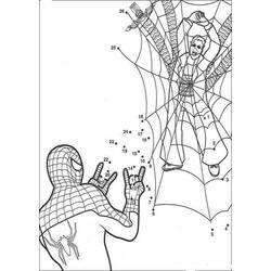 Dessin à colorier: Spiderman (Super-héros) #78967 - Coloriages à Imprimer Gratuits