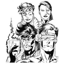 Dessin à colorier: Super Héros DC Comics (Super-héros) #80168 - Coloriages à Imprimer Gratuits