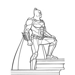 Dessin à colorier: Super Héros DC Comics (Super-héros) #80183 - Coloriages à Imprimer Gratuits