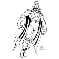 Dessin à colorier: Super Héros DC Comics (Super-héros) #80196 - Coloriages à Imprimer Gratuits