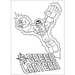 Dessin à colorier: Super Héros DC Comics (Super-héros) #80197 - Coloriages à Imprimer Gratuits