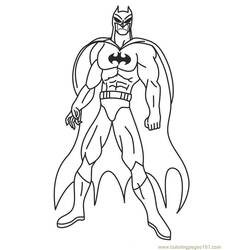 Dessin à colorier: Super Héros DC Comics (Super-héros) #80198 - Coloriages à Imprimer Gratuits