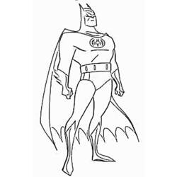 Dessin à colorier: Super Héros DC Comics (Super-héros) #80211 - Coloriages à Imprimer Gratuits